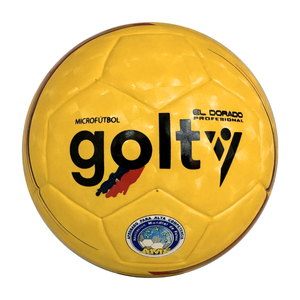 Balón Profesional de Microfútbol Golty Dorado