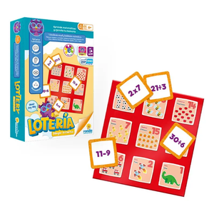 Juego de Mesa Lotería Bilingüe Aritmética