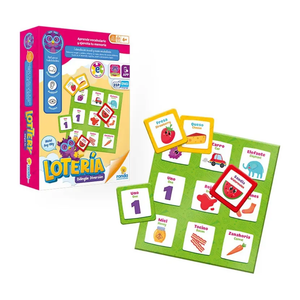 Juego de Mesa Lotería Bilingüe Diversión