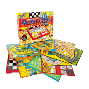 Juego de Mesa Multijuegos X 12