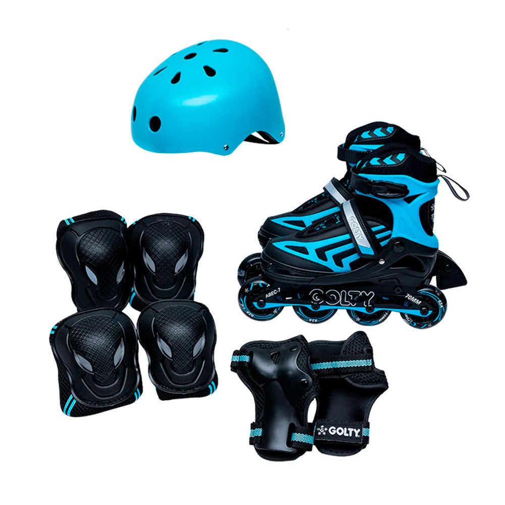 Patines Speed Max con kit de protección Golty