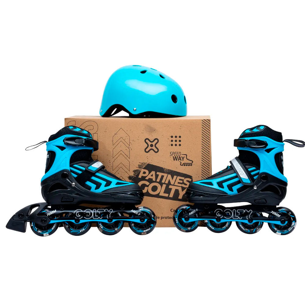 Patines Speed Max con kit de protección Golty