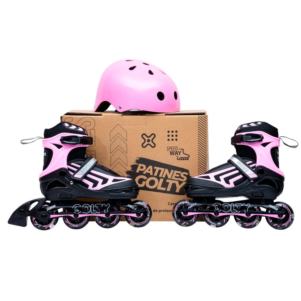 Patines Speed Max con kit de protección Golty