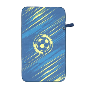 Toalla Microfibra Sublimada Mundialista Azul 70cm x 90cm 4LMNTS