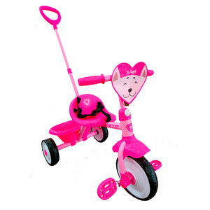 Triciclo Infantil Con Manija De Empuje - GW By Happy