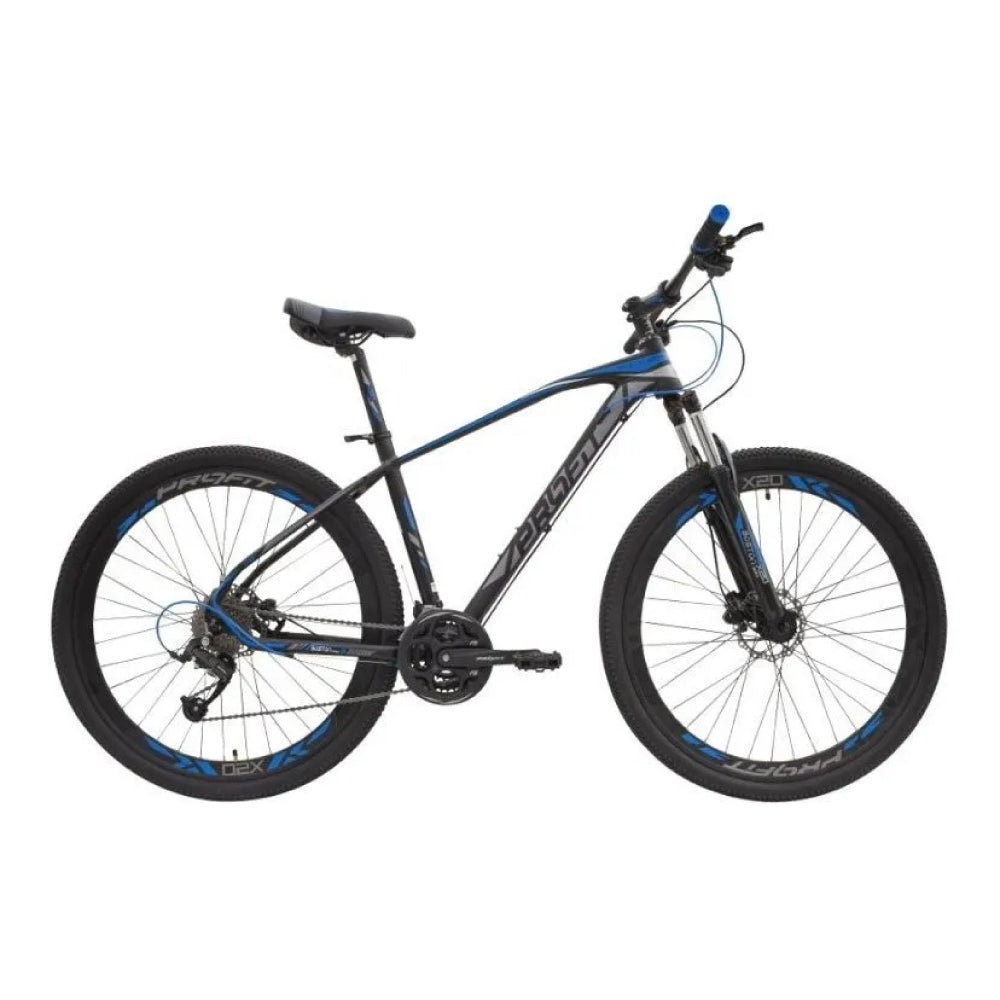 Bicicleta profit Boston x20 max 29 aluminio 9 velocidades freno hidraulico