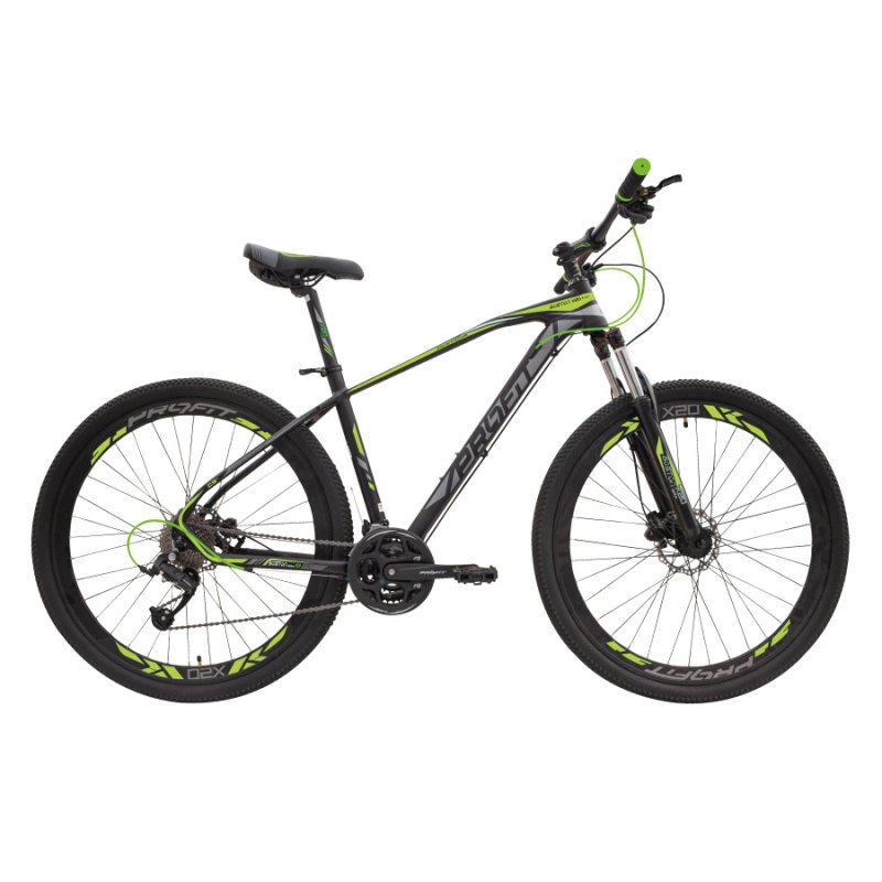 Bicicleta profit Boston x20 max 29 aluminio 9 velocidades freno hidraulico