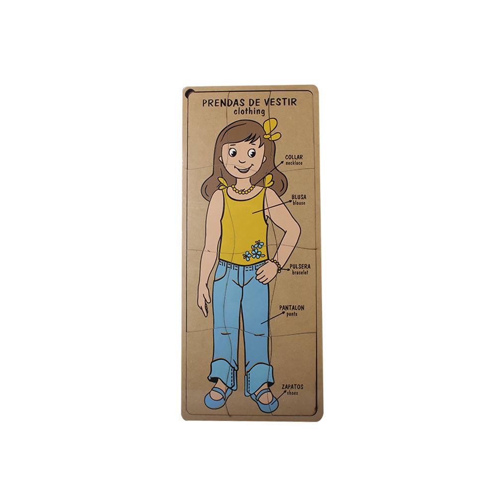 Rompecabezas del cuerpo on sale humano niña